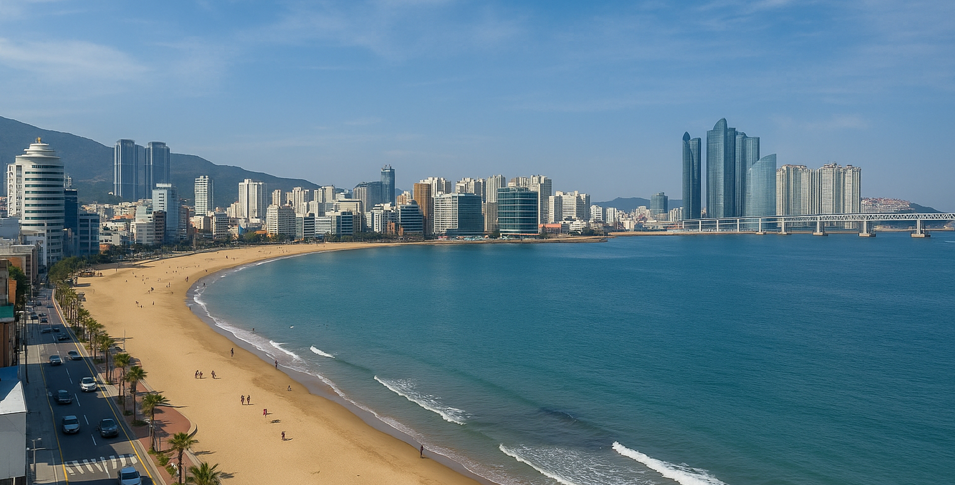 광안리 전경사진