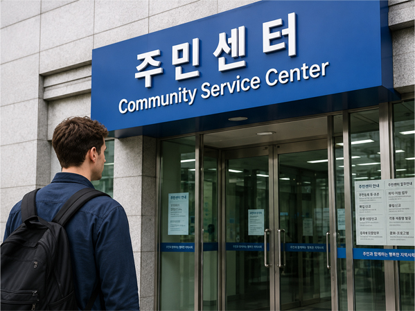 대학 주소 및 체류지 등록